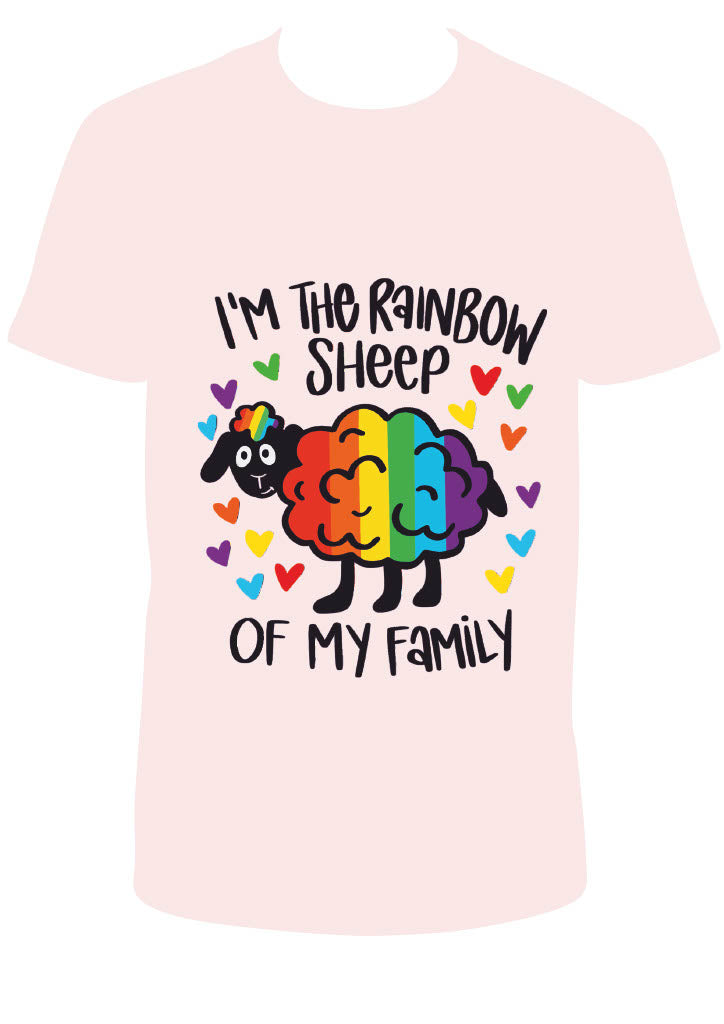 Pride Rainbow Sheep